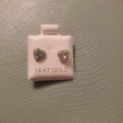 New Earings 14k Real Gold