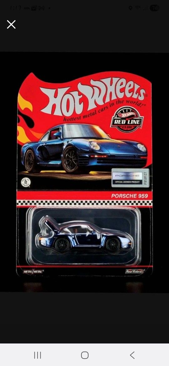 Hot Wheels RLC Porsche 959