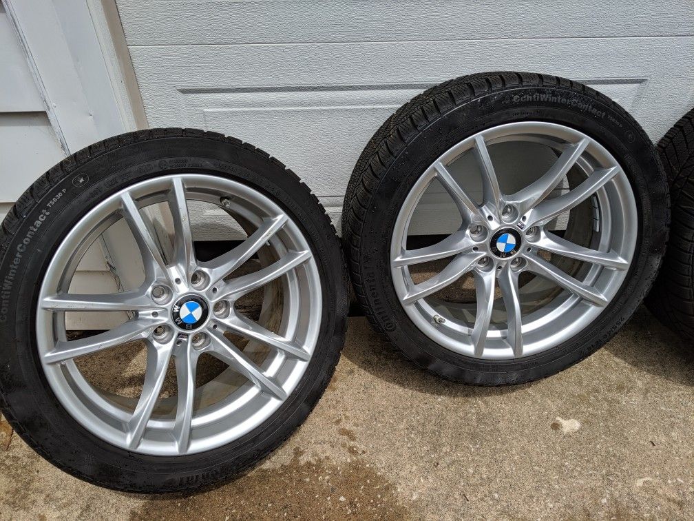 2015 BMW M4 winter tires & wheels