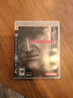 Metal Gear Solid 4 (PS3)