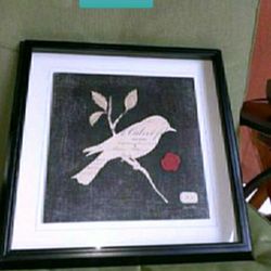 Glass framed Picture 