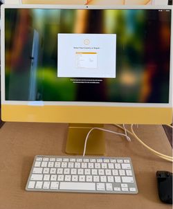 Apple iMac M1 24” (2021) – Yellow – Like New
