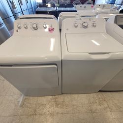 Topload Washer And Electric Dryer Set Used In Good Condition With 90days Warranty From $600 Up To $750