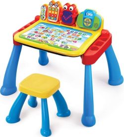 VTech Touch and Learn Activity Desk Deluxe (Frustration Free Packaging) NEVER USED