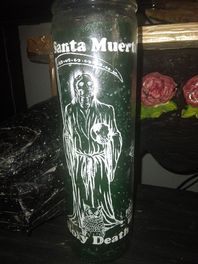 Santa Muerte Holy death Candle