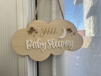Baby Sleeping Sign