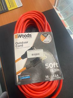 Woods 50ft Outdoor cord Extension Cord