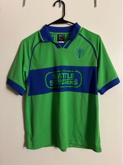 Seattle Sounders Polo Green and Blue