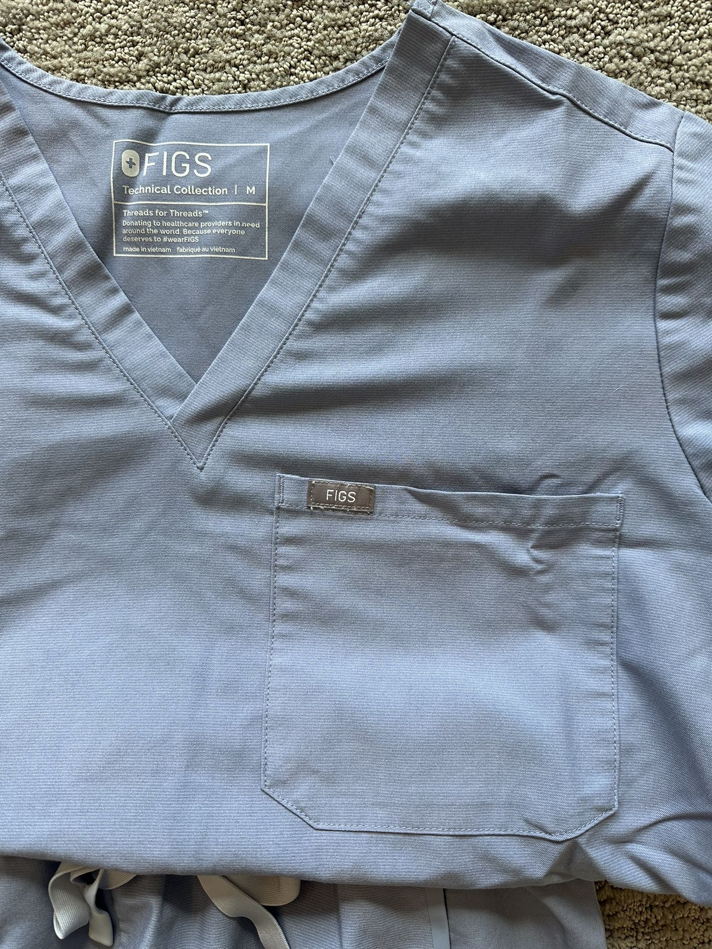 FIGS Vapor Blue Scrubs