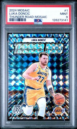 2024 PANINI MOSAIC THUNDER ROAD | MOSAIC LUKA DONCIC 1