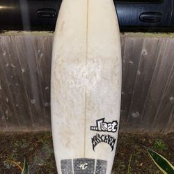 80$ Obo, Lost "Stub"  5 Fin 5'4" Short Board For Sale.  Dings have been repaired by a professional shaper