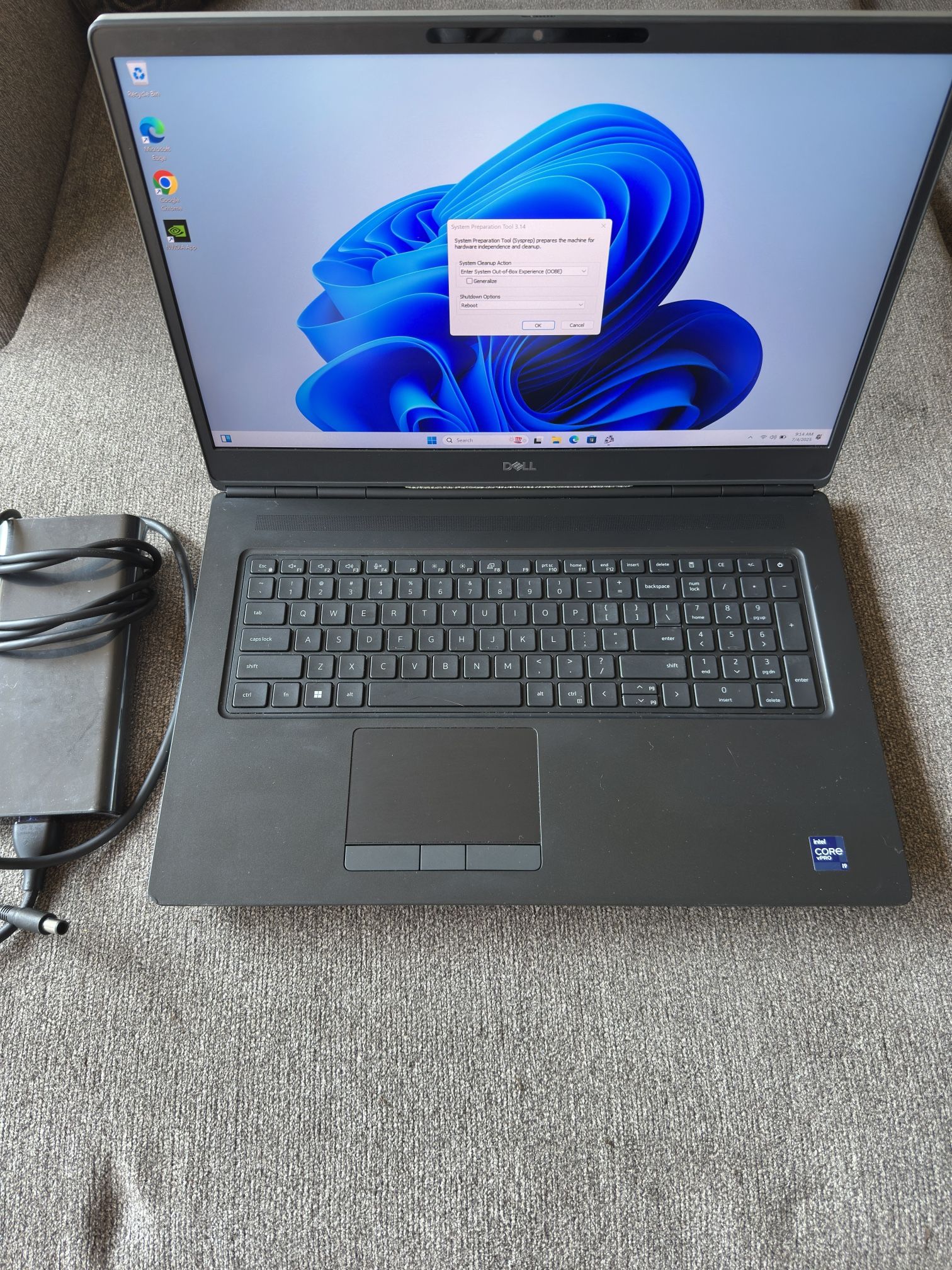 Dell Precision 7760 i9-11950h 64gb memory 2tb SSD RTX a4000 8gb 17”
