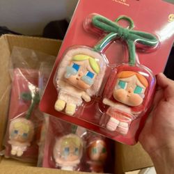 CRYBABY Crying For Love Series-Vinyl Plush Hanging Card (Love You Cherry Much) POPMART