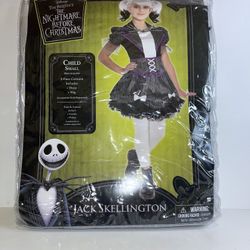 Girl Jack Skellinton Costume 