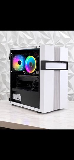 White Gaming PC