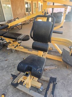Powertec Workbench Multi-system in yellow,