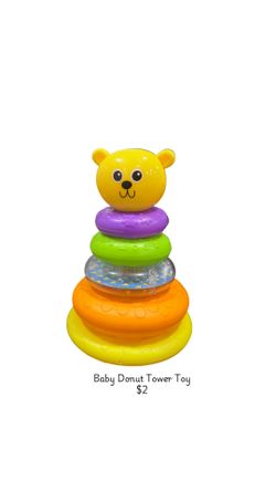 Baby Donut Tower Toy