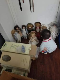 seymour mann's vintage porcelain dolls