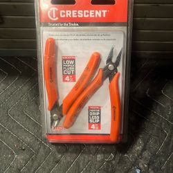 Crescent Precision Miniature Wire Cutter Plier Set 