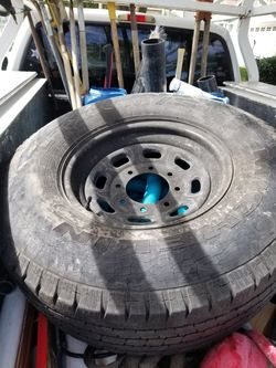 8 lug ford spare wheel