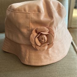 Pink Suede Hat