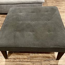 West Elm Tufted Ottoman
