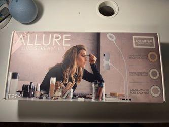 TECH2 Allure Live Stream Kit – Ring Light & Phone Holder