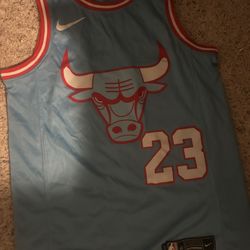 nike jordan jersey, baby blue, and adult small