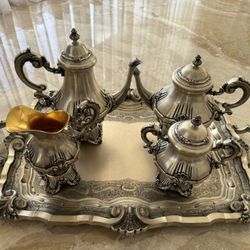 Silver Plate Tea Set