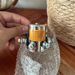 Max 300A Heavy Duty Solenoid Relay Nickel-Plating for Golf Carts, Winch, Marine in Rush 12VDC