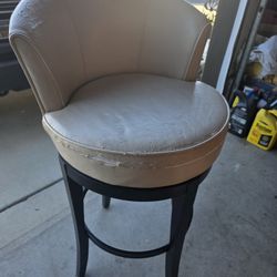 FREE- Bar Height Swivel Chair - Needs Upholstered