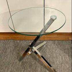 Glass Side Table (Orig $350)