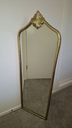 Brass Mirror