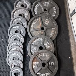 Full Set Of Olympic Weights 