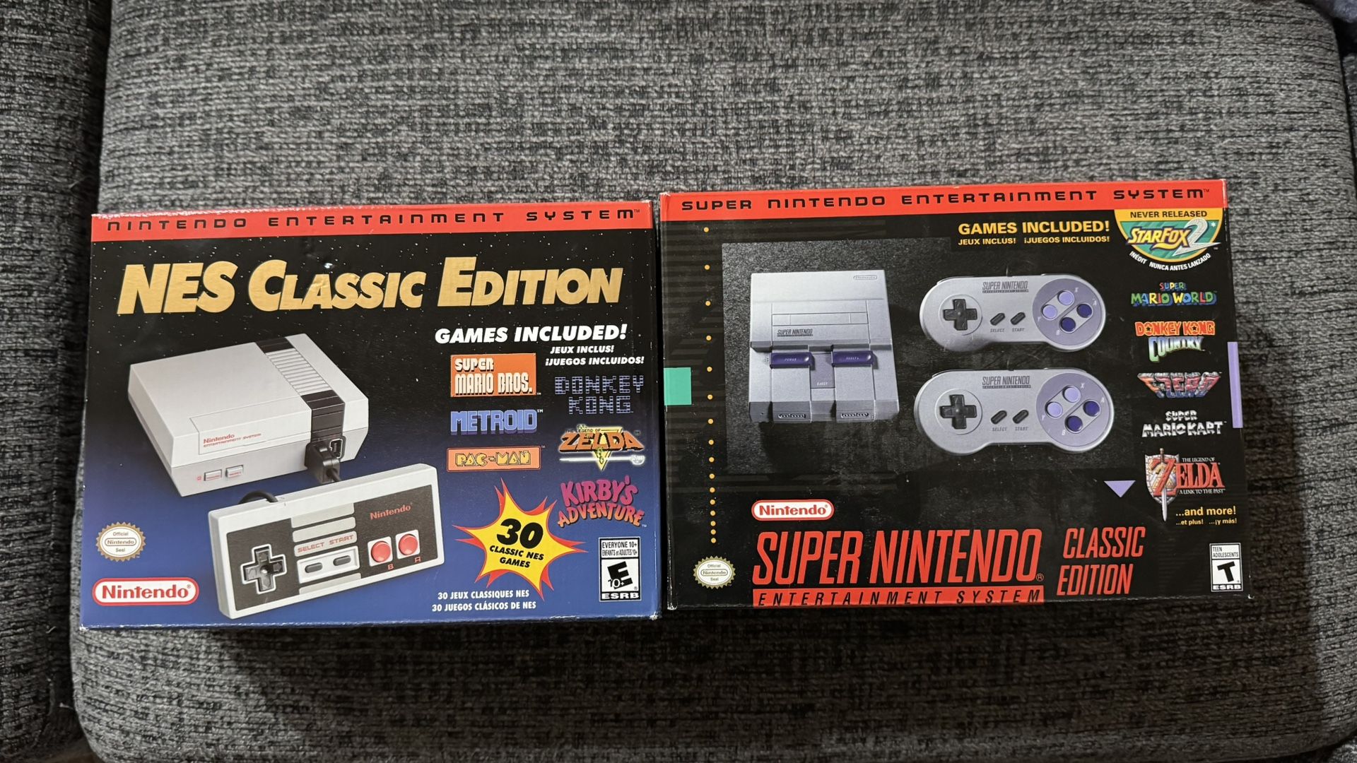 NES and SNES Classic Edition