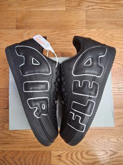 Nike Air More Uptempo Low Black Sneakers size 8 to 9.5