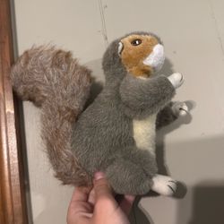 vintage squirrel stuffed animal 