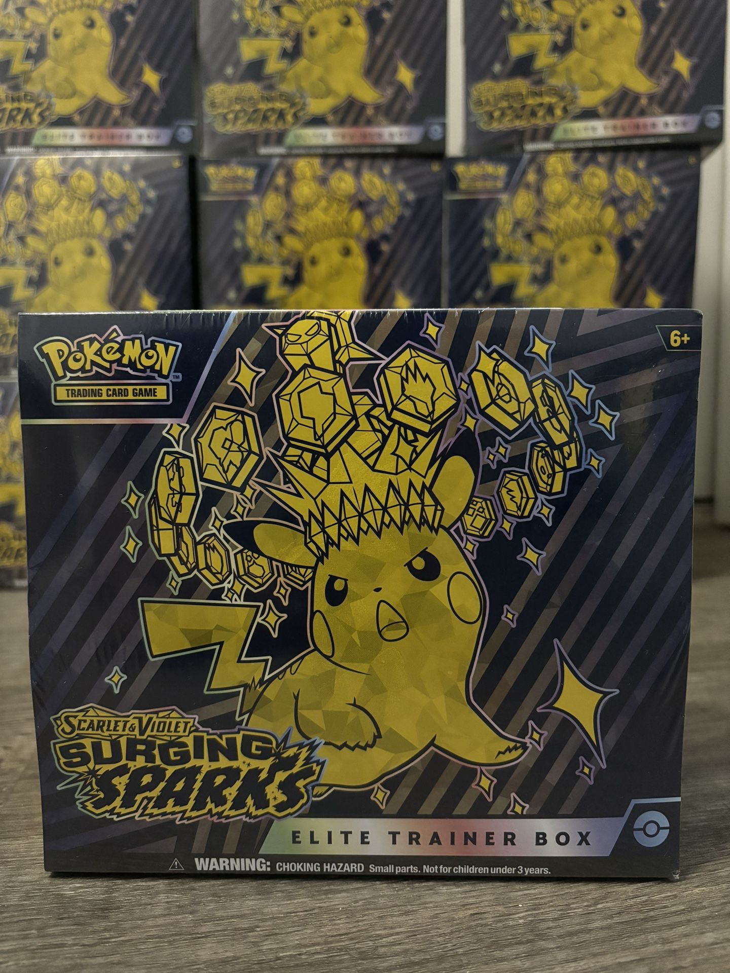Surging sparks Pokemon ETB