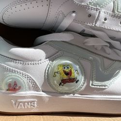 NWT MENS 13 Comfy Cush Vans SpongeBob Edition 