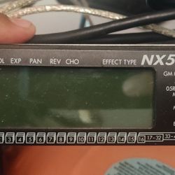 Korg NX5R MIDI & XG sound module