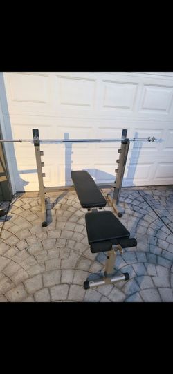 Bench Press and weights 💪
