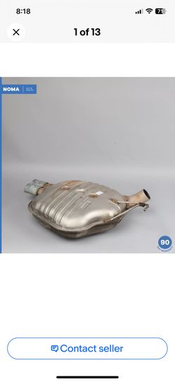 04-07 BMW 525i E60 M54 Rear Exhaust Silencer Muffler (contact info removed) OEM. NEW Item. 