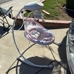 Free Baby Swing. Works Great. Fisher Price
