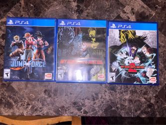 ps4 anime games