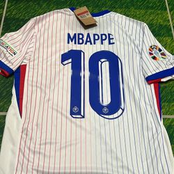 Mbappe France Away Jersey Euros 2024