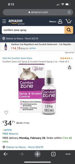 Comfort Zone Spray