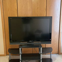 46” Sony Bravia LCD Flat Screen Tv (Stand included)
