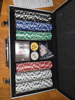 Poker Chip Set in Aluminum Case