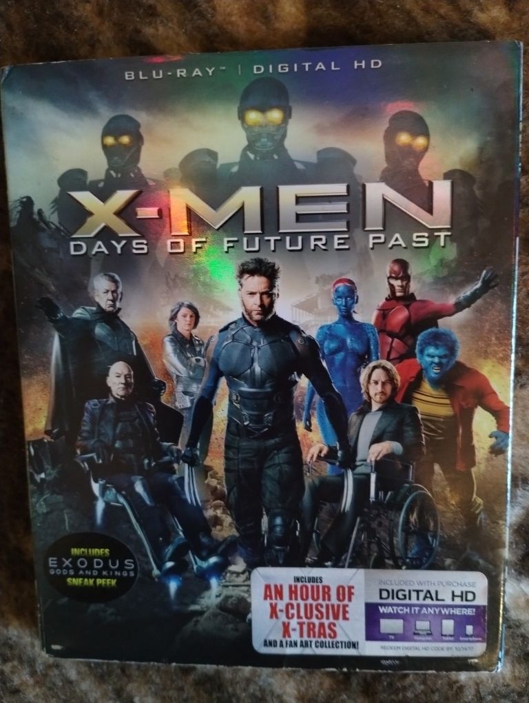 X-Men Days Of Future Past Blu-ray DVD