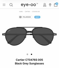 Cartier Sunglasses pilots unisex designer luxury
